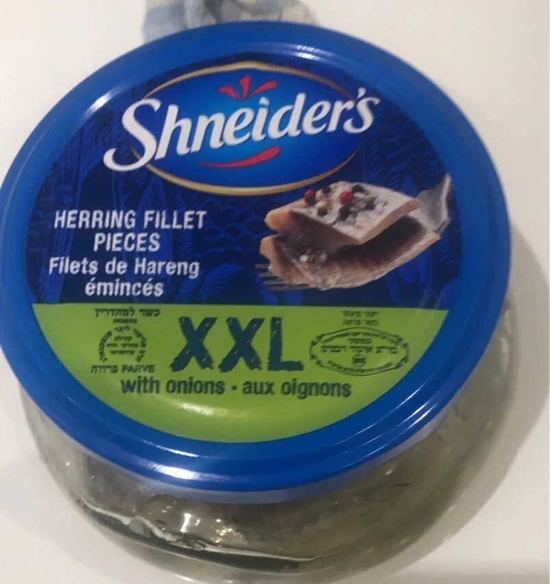 Herring fillet pieces