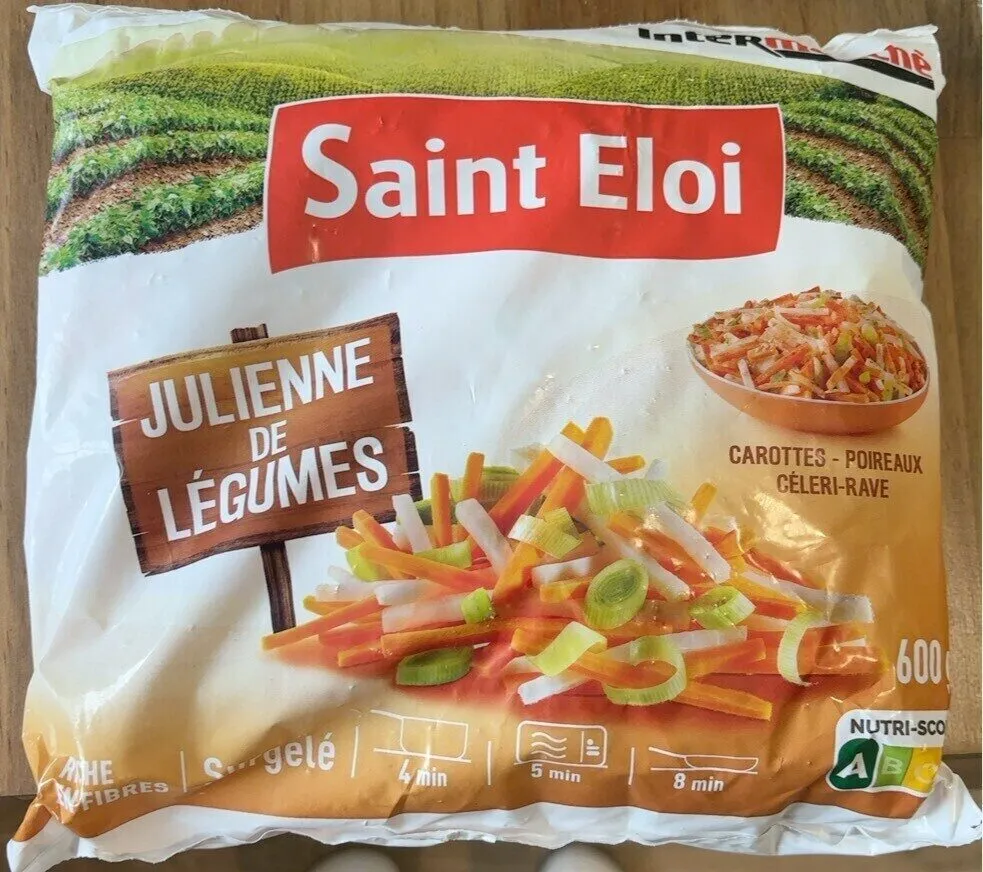 Julienne de legumes