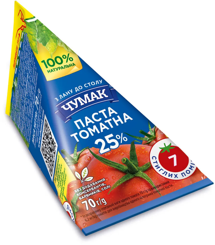 Паста томатна 25%