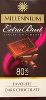 Dark Chocolate "Millennium Favorite" Brut 80%