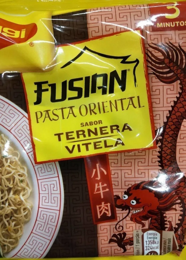 Fusian pasta oriental