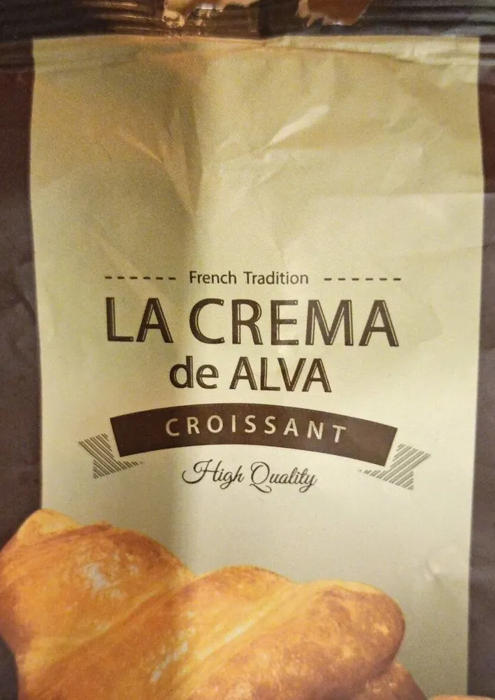 Croissant with chocolate