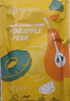 Pineapple And Pear Fruit And Honey Drink