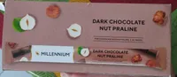 Dark chocolat nut praline