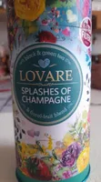 Splashes of champagne