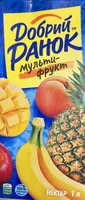 Нектар мальтифруктовмй неосвітлений стерилізований