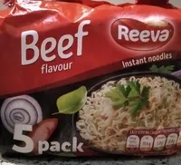 Beef Flavour instant noodles