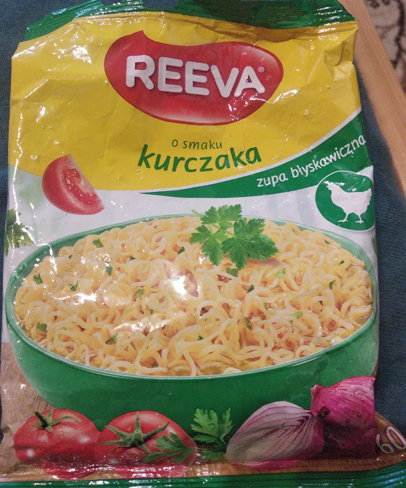 Zupa błyskawiczna o smaku kurczaka