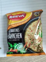 Instant Nudeln gebratenes Hähnchen