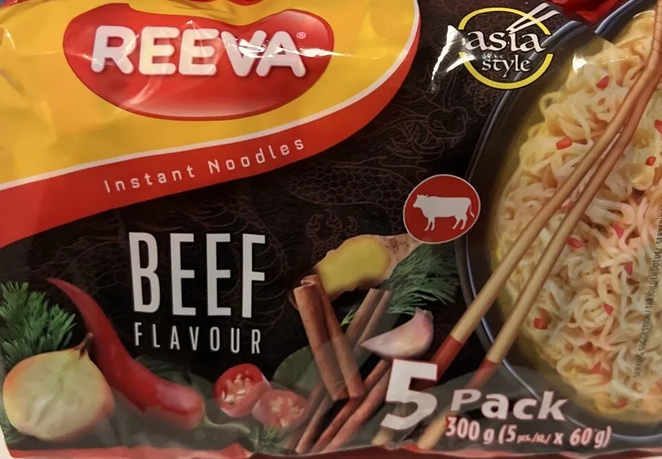 Instant Noodles Beef Flavour