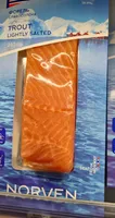 Trout lightly salted