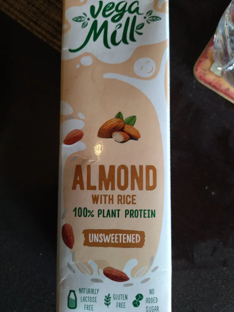almond milk with rice