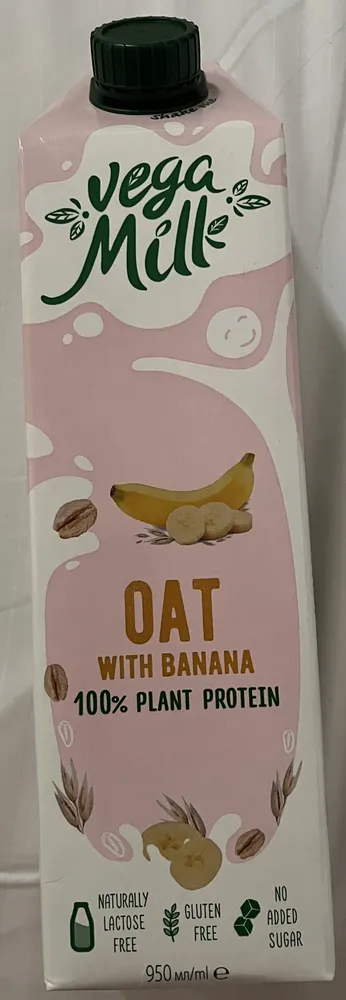 Oat milk with banana