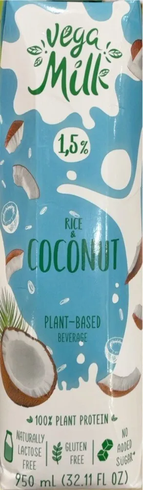 Coconut with rice
