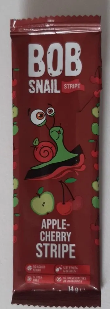 Apple-cherry stripe