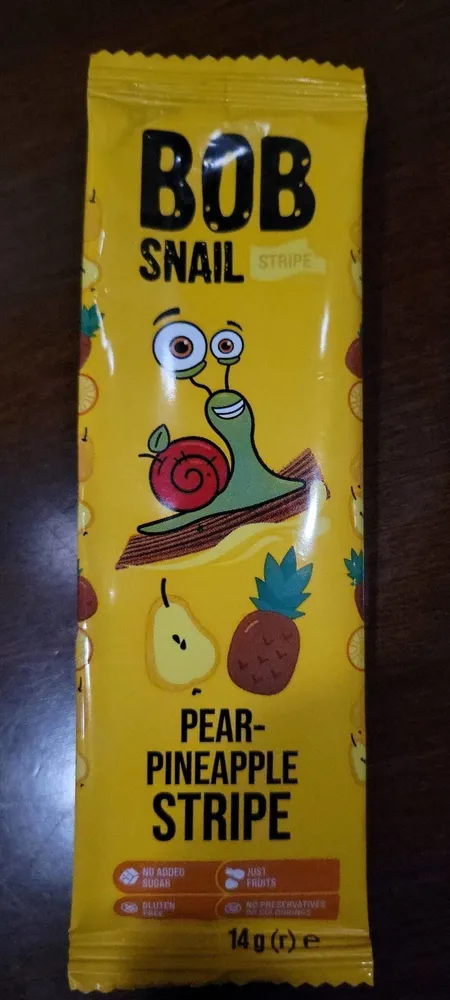 Pear-pineapple stripe
