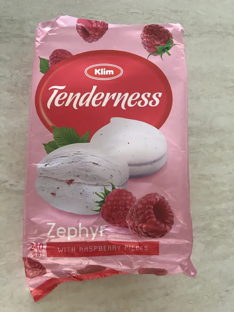 Zephyr with Raspberry Pieces