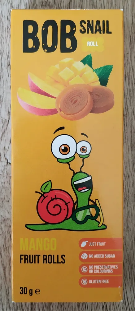 Mango fruit rolls