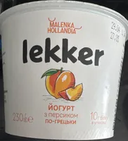 Йогурт з персиком по-грецьки
