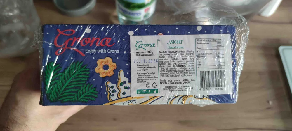 Aniołki ciasteczka korzenne
