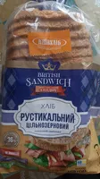 Rustic whole grain bread