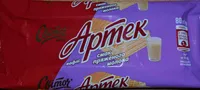 Вафлі Артек, смак пряженого молока
