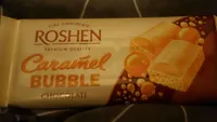 Caramel bubble chocolate