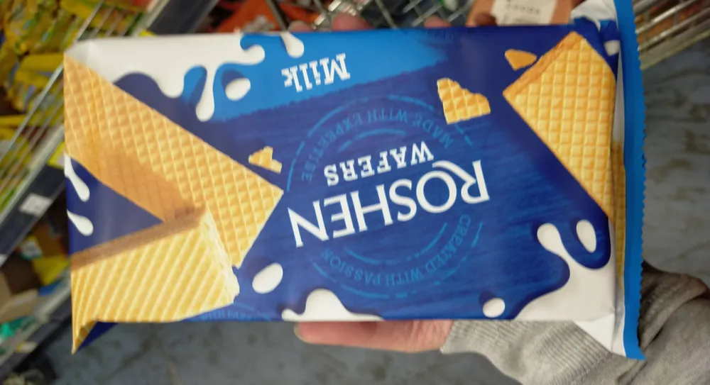 Wafers milk