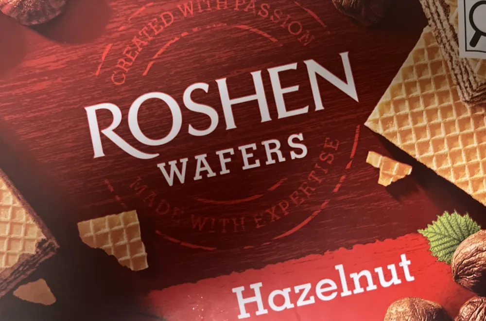 Hazelnut wafers