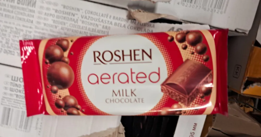 Aerated Milk Chocolate Roshen