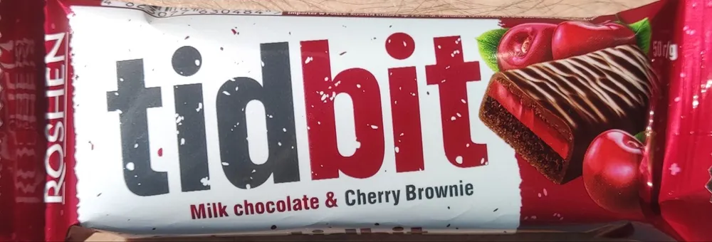 Tidbit, Milk Chocolate & Cherry Brownie