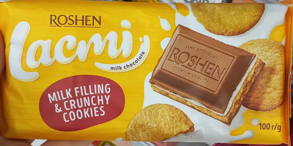 Lacmi Milk Filling & Crunchy Cookies