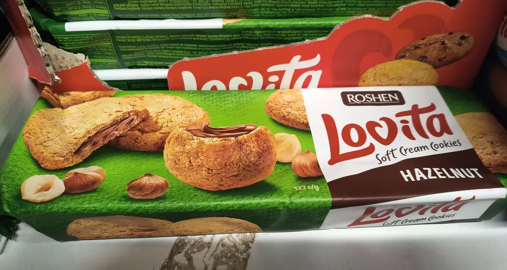 Lovita Soft Cream Cookies Hazelnut