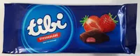 Tibi étcsokoládé eper ízű krémmel
