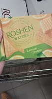 Neapolitanne cu umplutură de lămâie “Wafers Roshen”