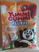 Цукерки маршмелоу "Yummi Gummi Fluffi Rainbow Turbines"