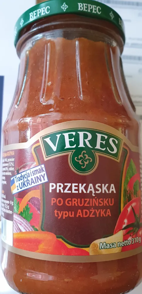 Przekąska po Gruzińsku typu ADŻYKA