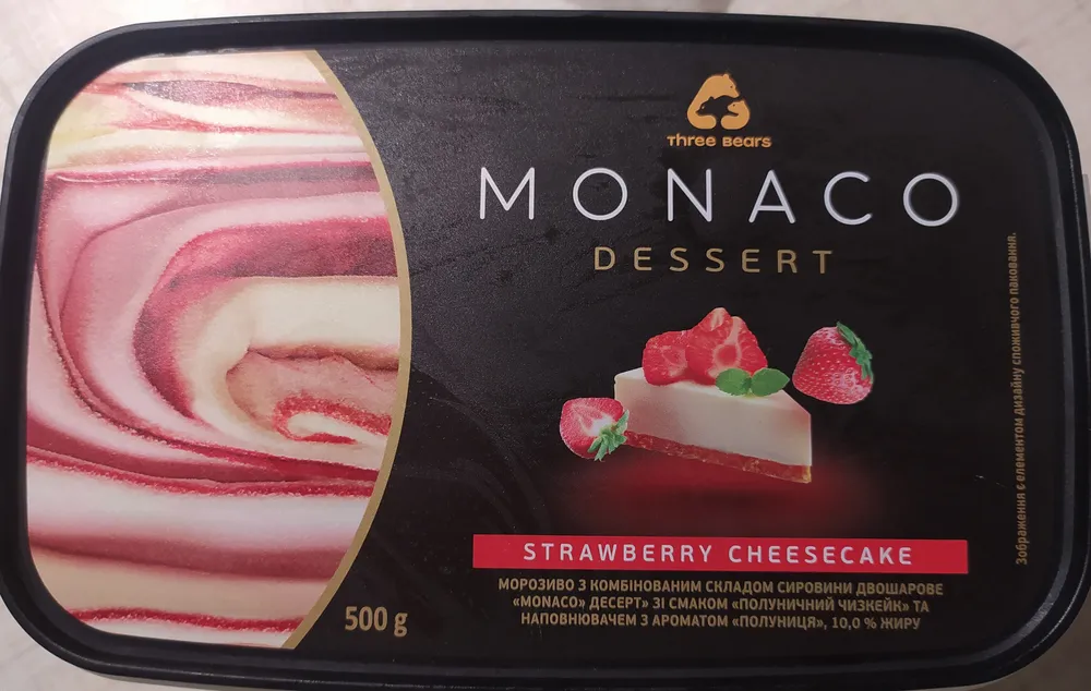 strawberry cheesecake мороженое