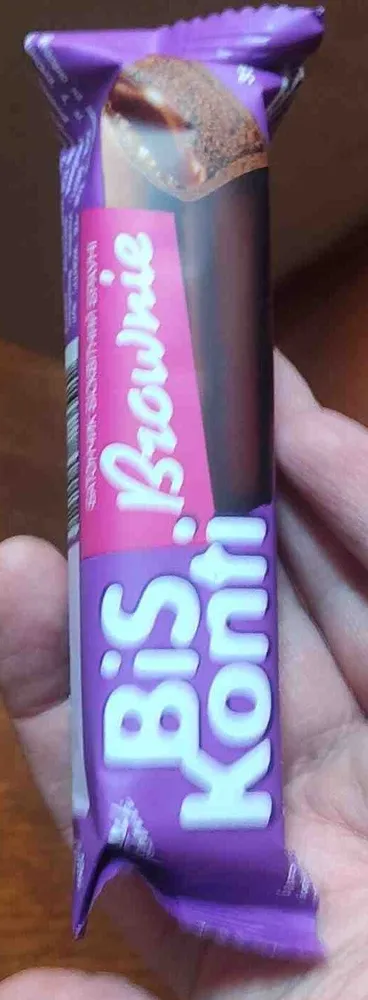 Батончик шоколадний Brownie BisKonti