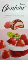Dessert strawberry & cream flavor