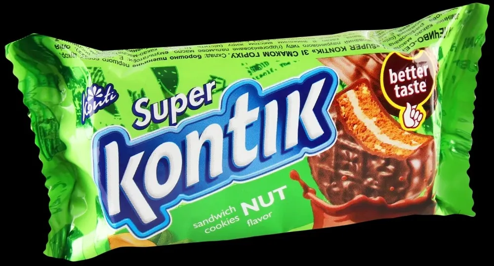 Super Kontik Nut flavour sandwich cookie