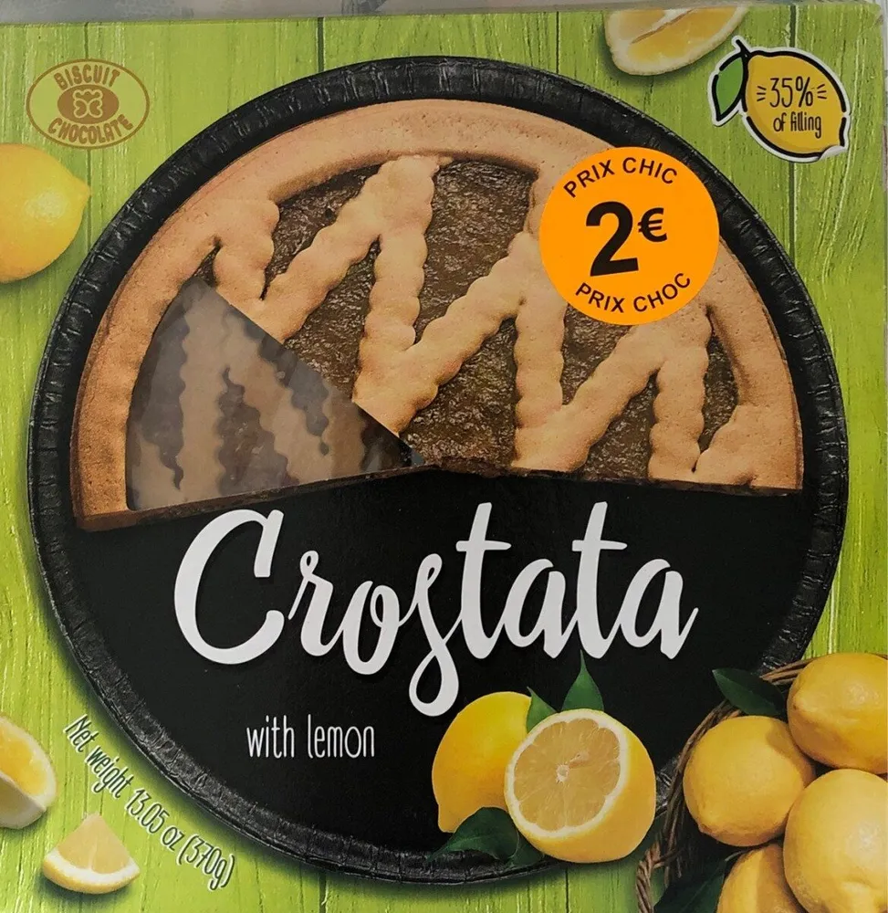 Crostata with lemon