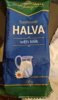 Halva with milk