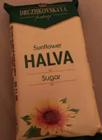 Sunflower sugar halva