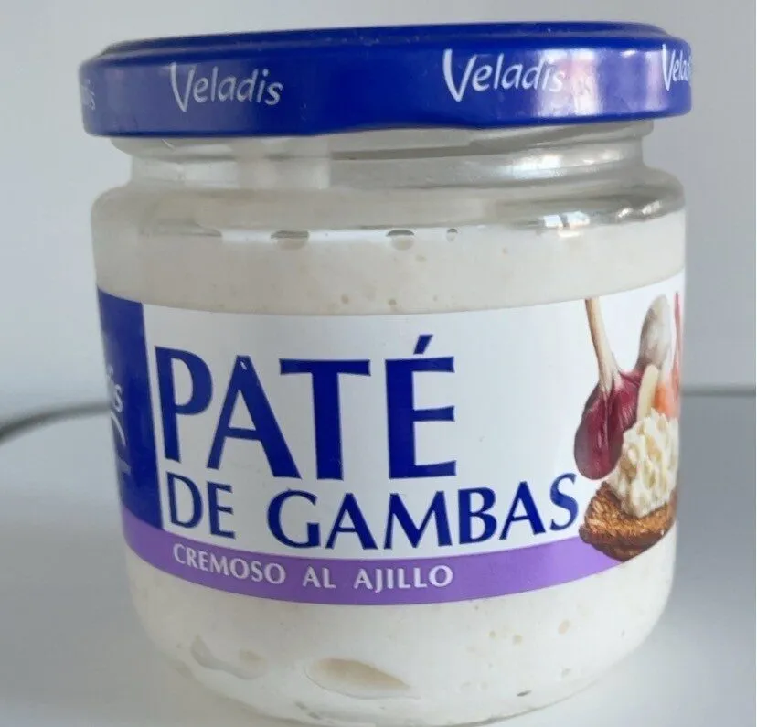 Pate cremoso de gambas al ajillo
