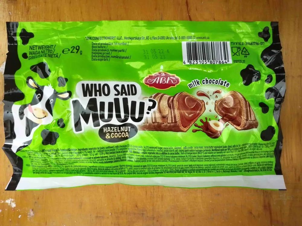 Who said muuu?