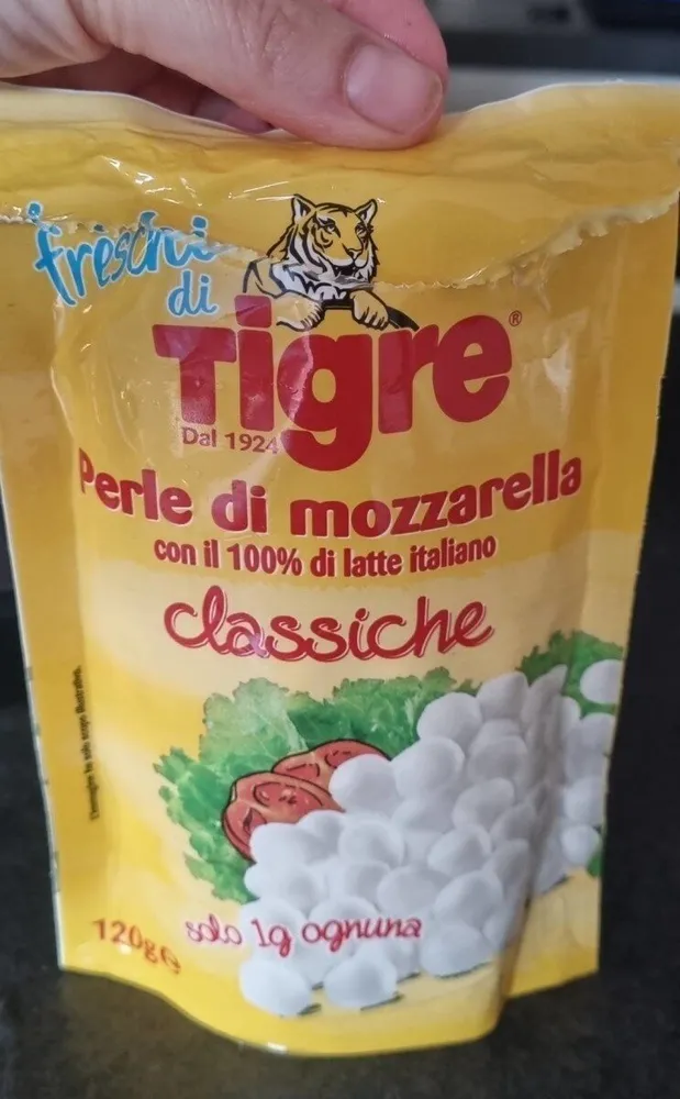 Perle di mozzarella