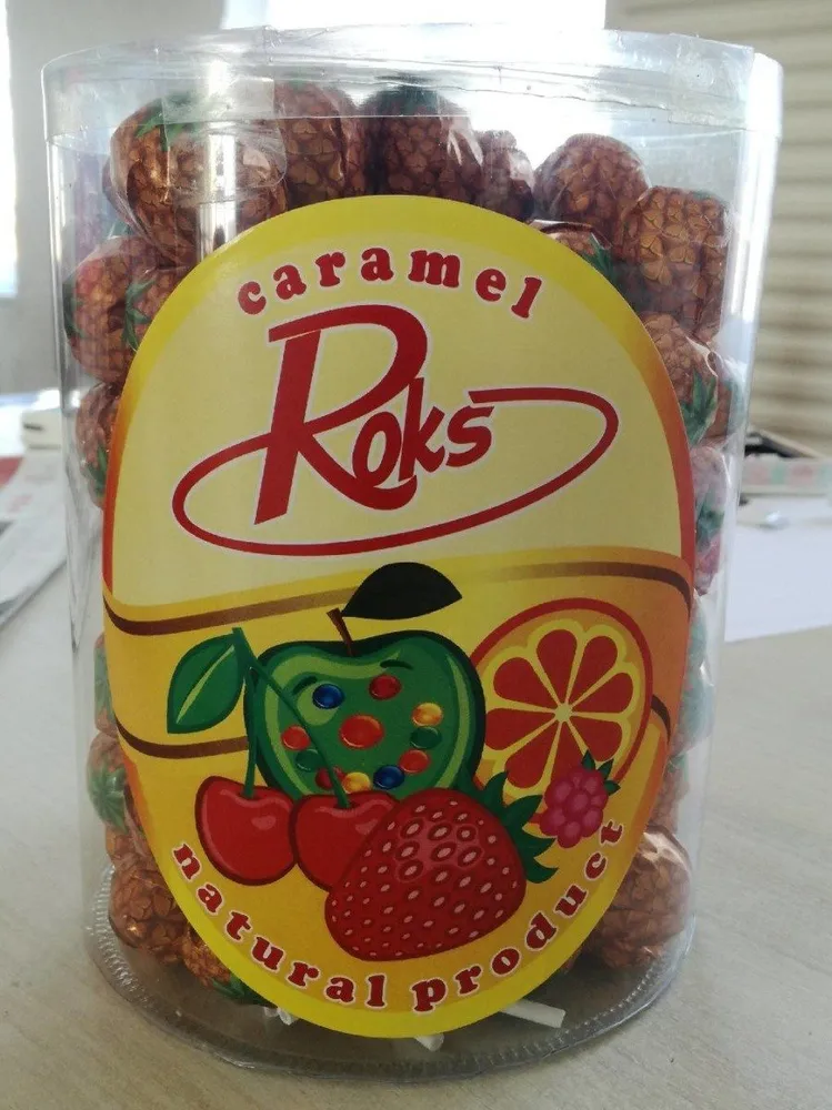 Caramel roks natural product