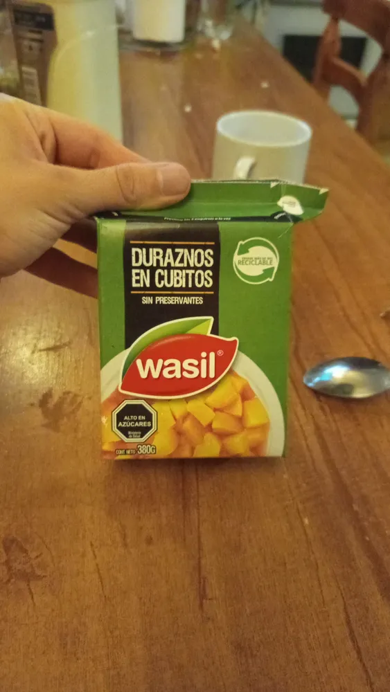 DURAZNOS EN CUBITOS