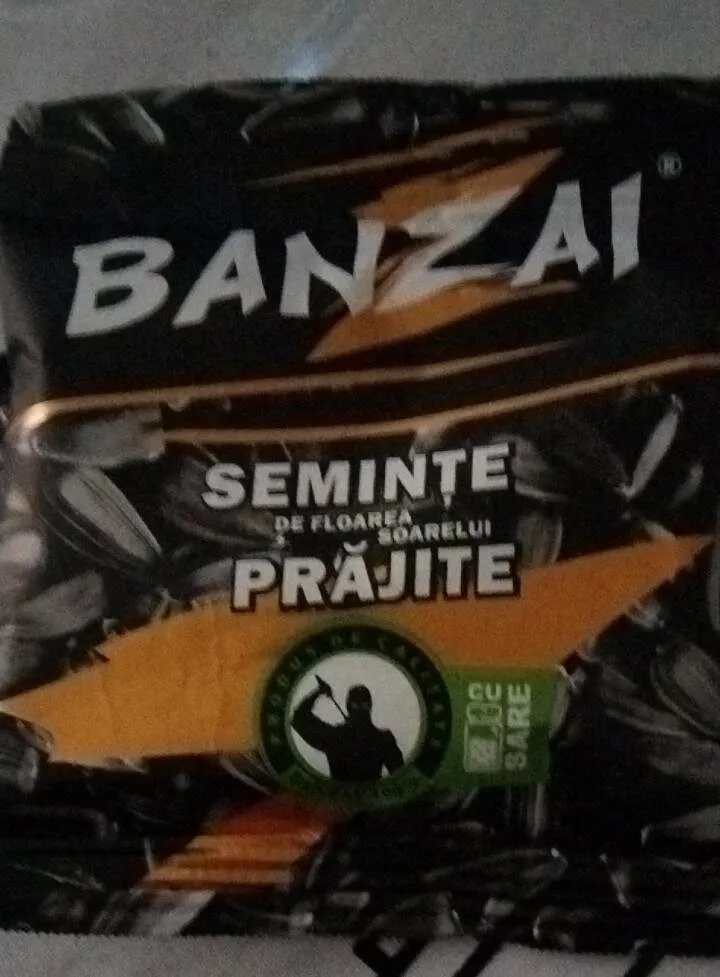 Semințe de floarea soarelui prăjite